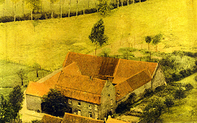 Müllendorfer Hof - Luftbildaufnahme von 1948